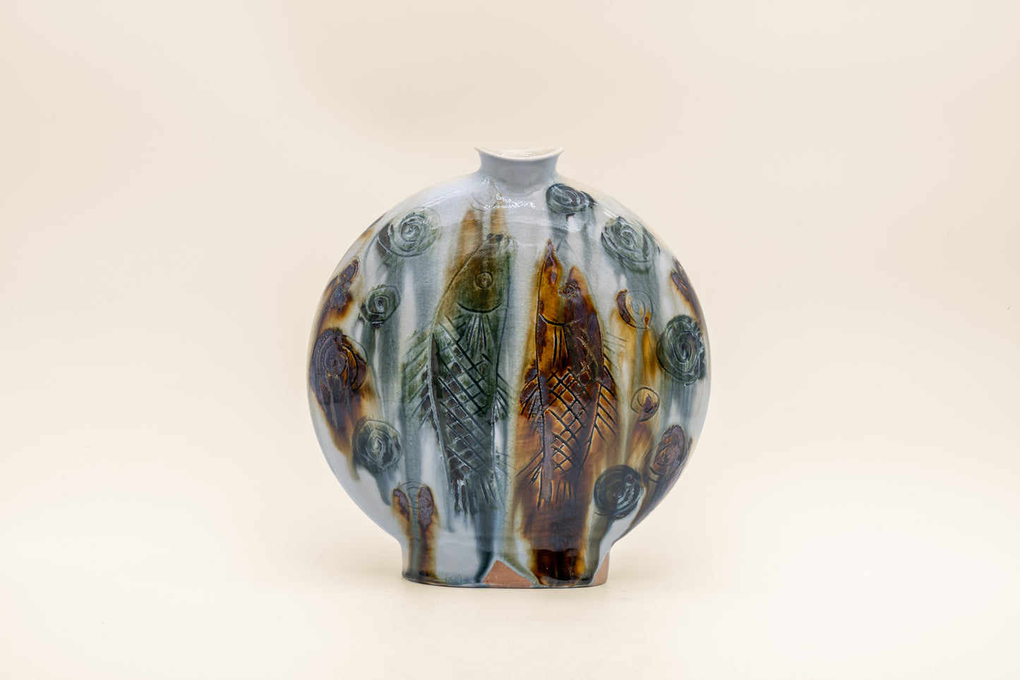Henko Vase "Tetsu-e Senkoku" | MIT-V010