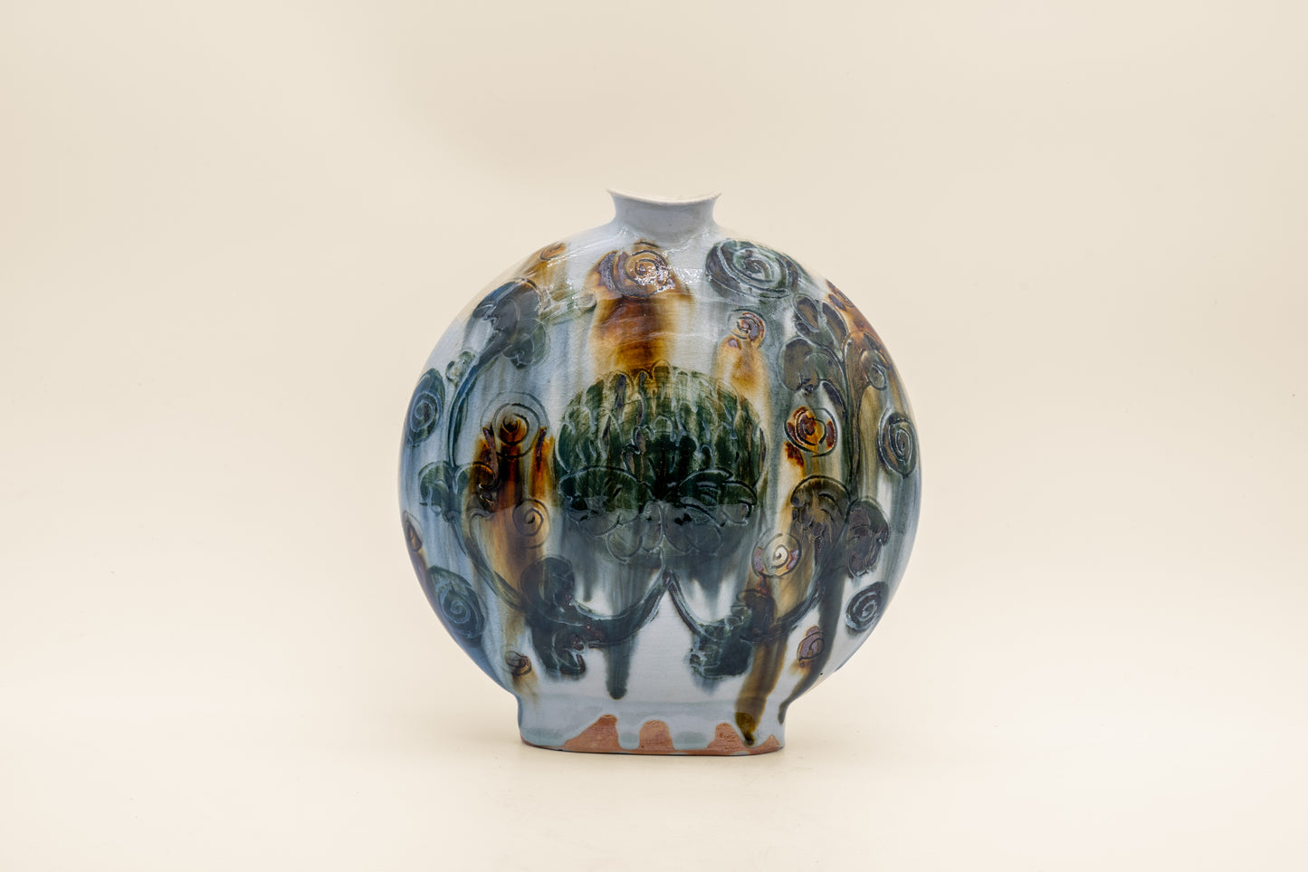 Henko Vase "Tetsu-e Senkoku" | MIT-V010