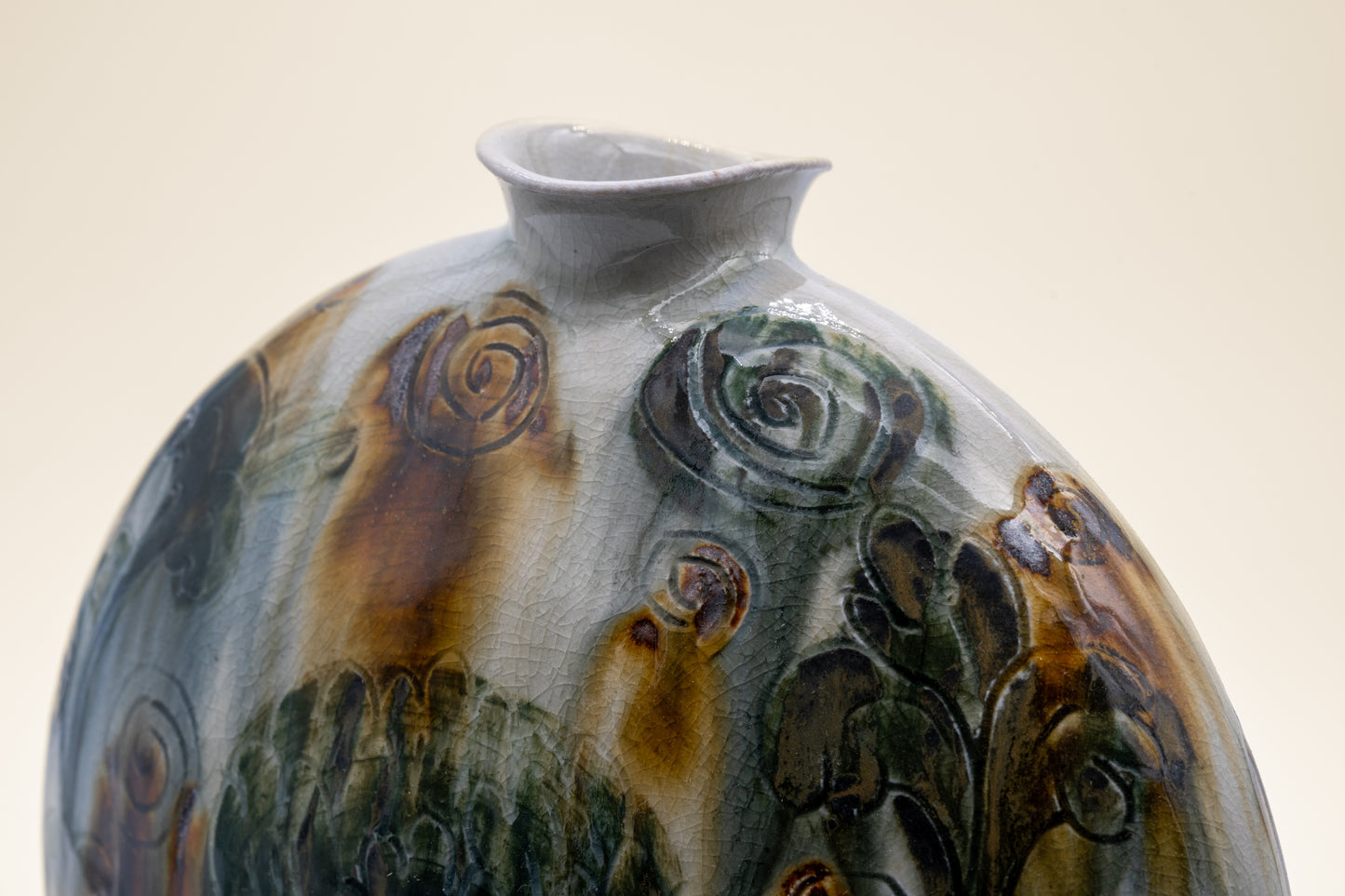 Henko Vase "Tetsu-e Senkoku" | MIT-V010