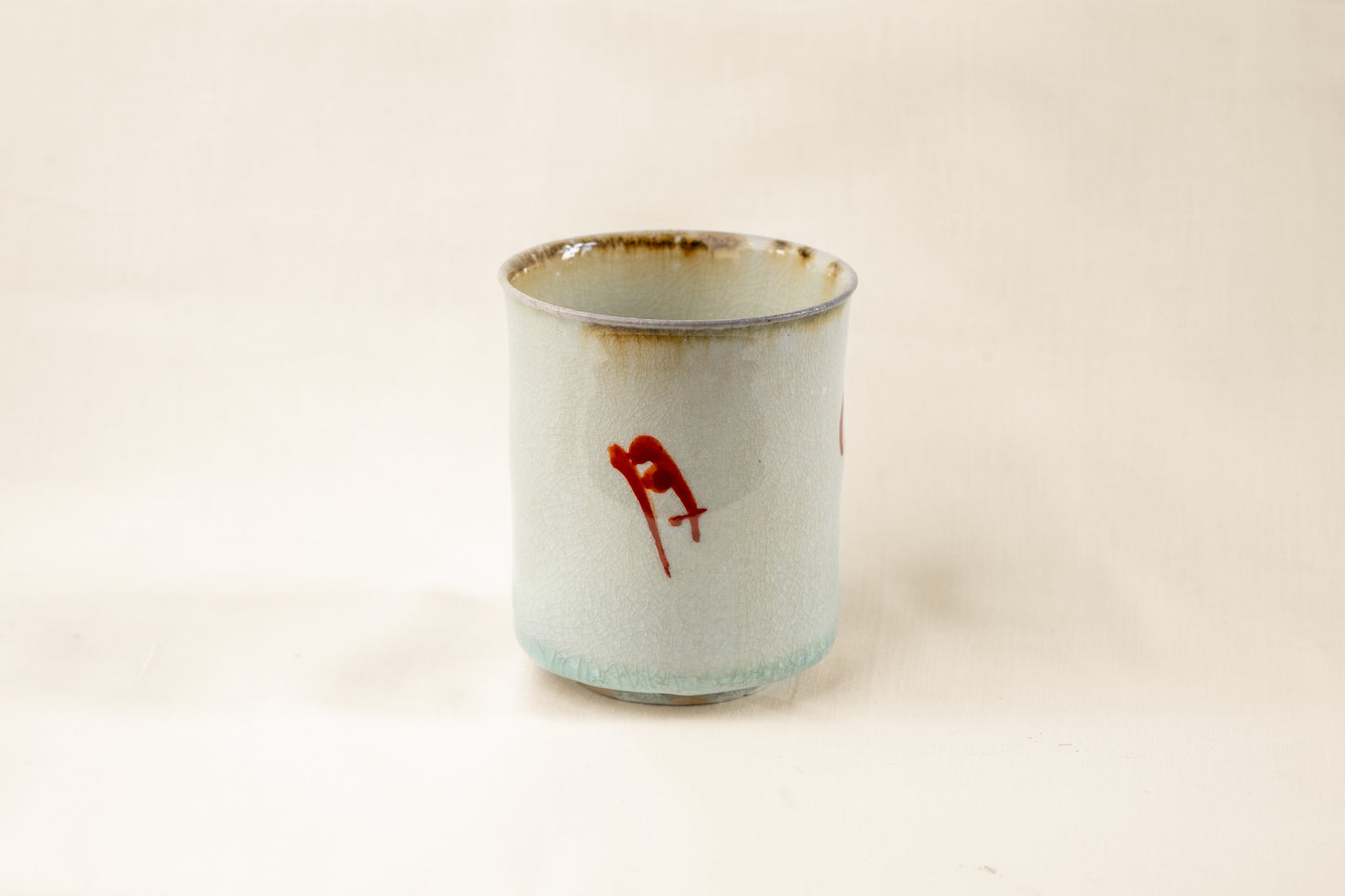 Tea Cup "Aka-e" 雪月花 | Set of 2 | MIT-C016