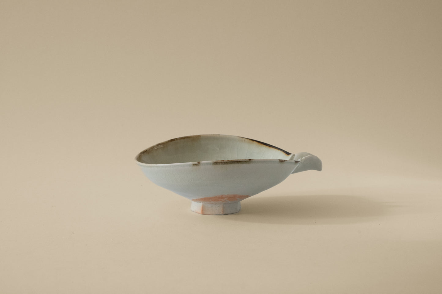 White Porcelain Katakuchi Bowl | MIT-B008
