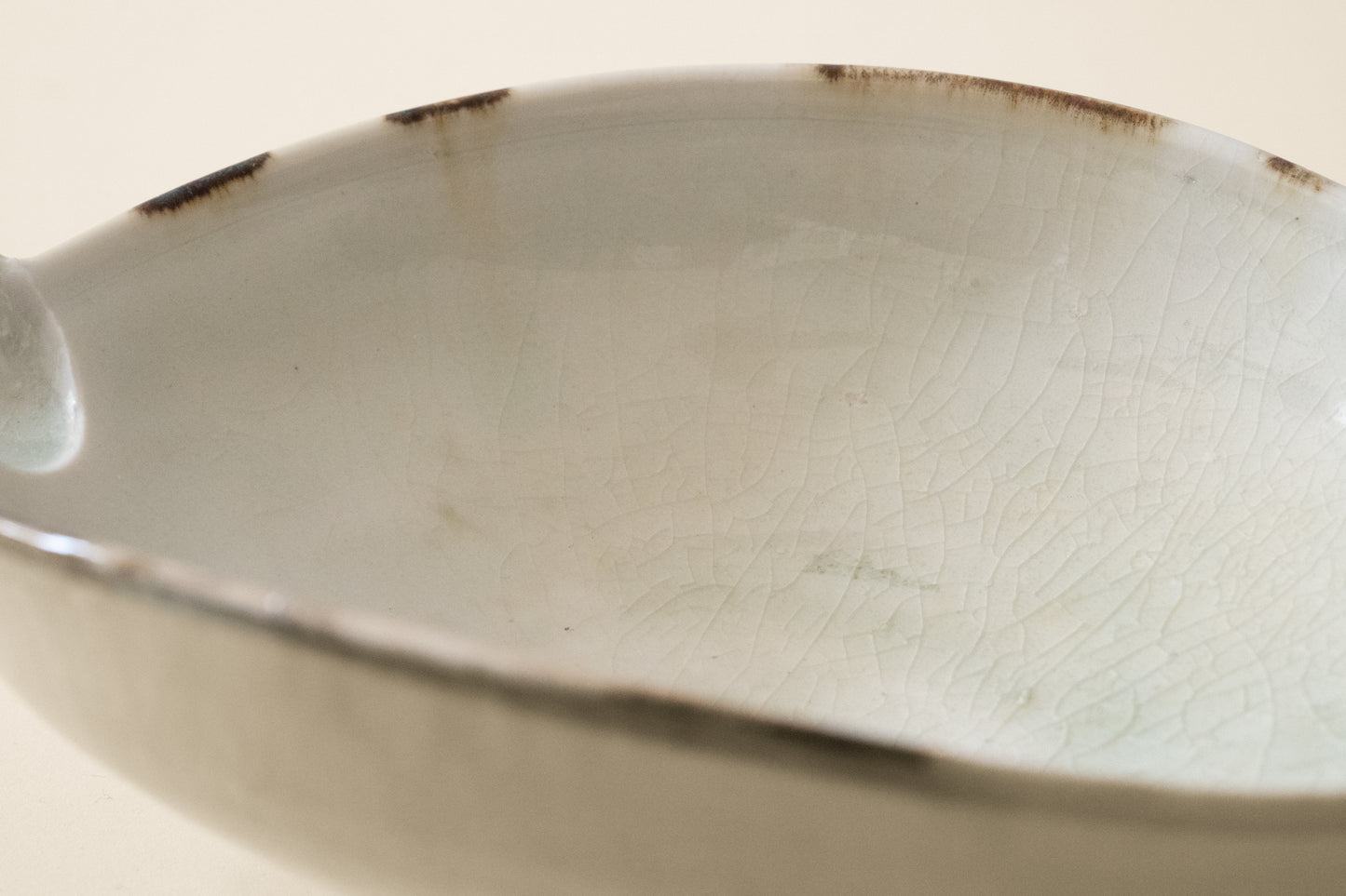 White Porcelain Katakuchi Bowl | MIT-B008