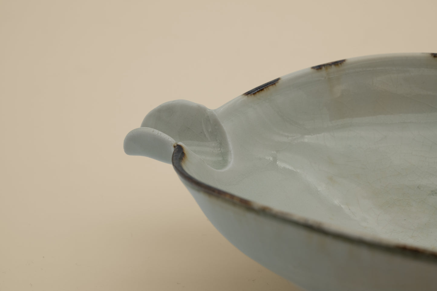 White Porcelain Katakuchi Bowl | MIT-B008