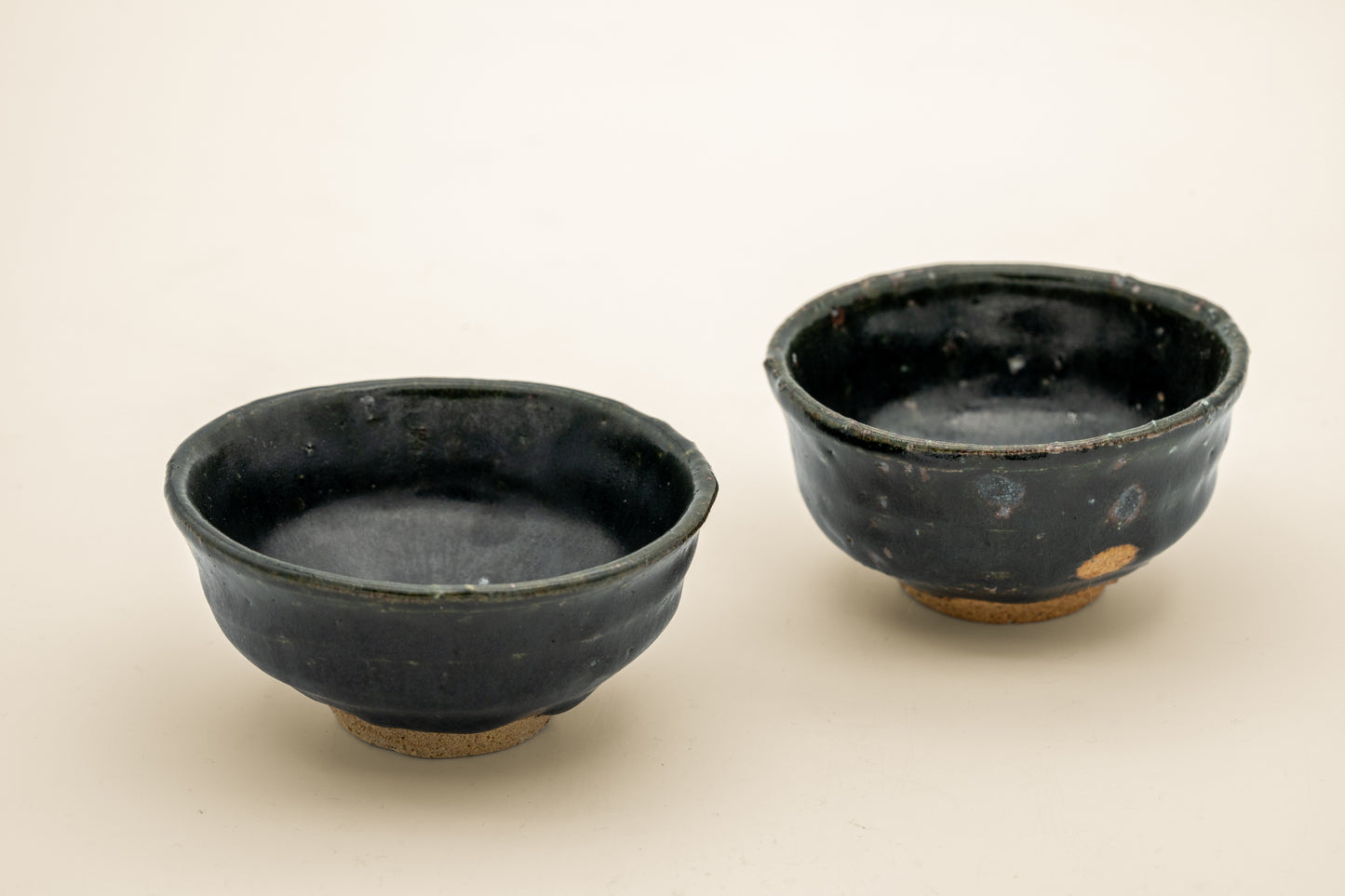 Black Glaze Sake Cups | Set of 2 | MIT-C021