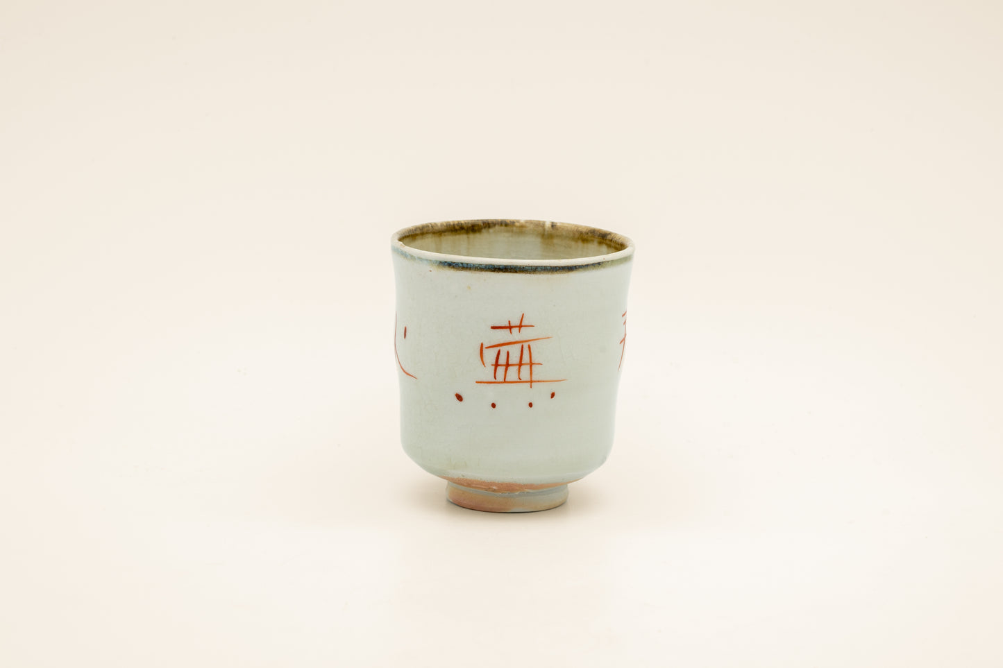 Tea Cup "Aka-e" 春蕪秋野 | MIT-C015B