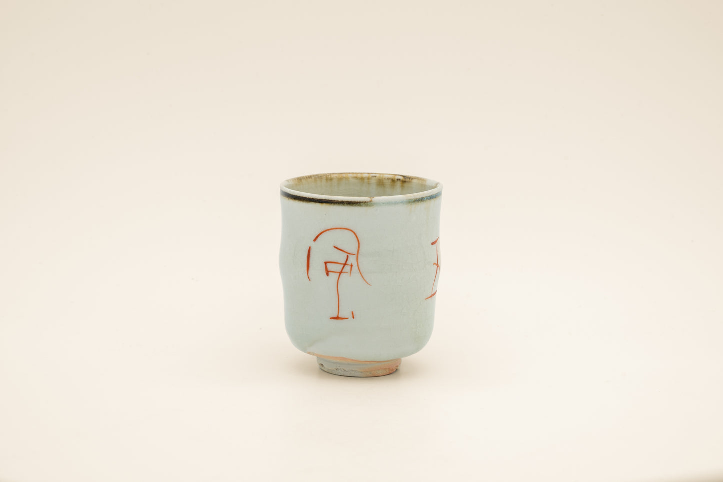 Tea Cup "Aka-e" 五風十雨 | MIT-C015C