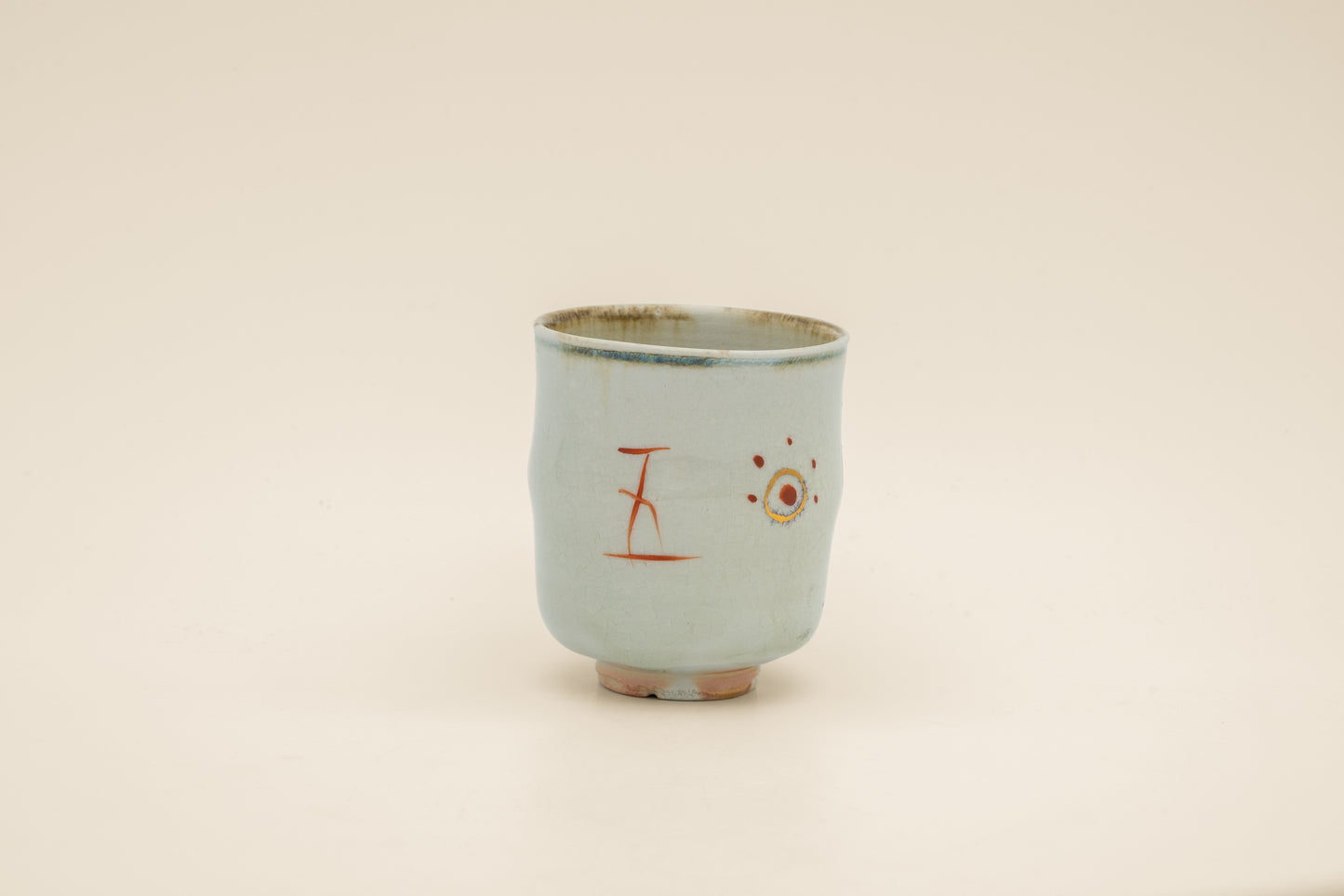 Tea Cup "Aka-e" 五風十雨 | MIT-C015C