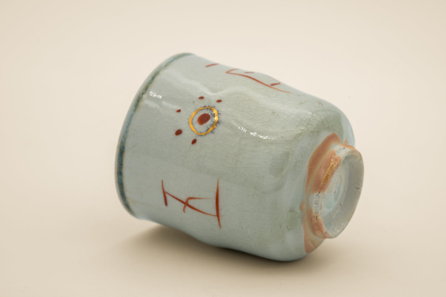 Tea Cup "Aka-e" 五風十雨 | MIT-C015C