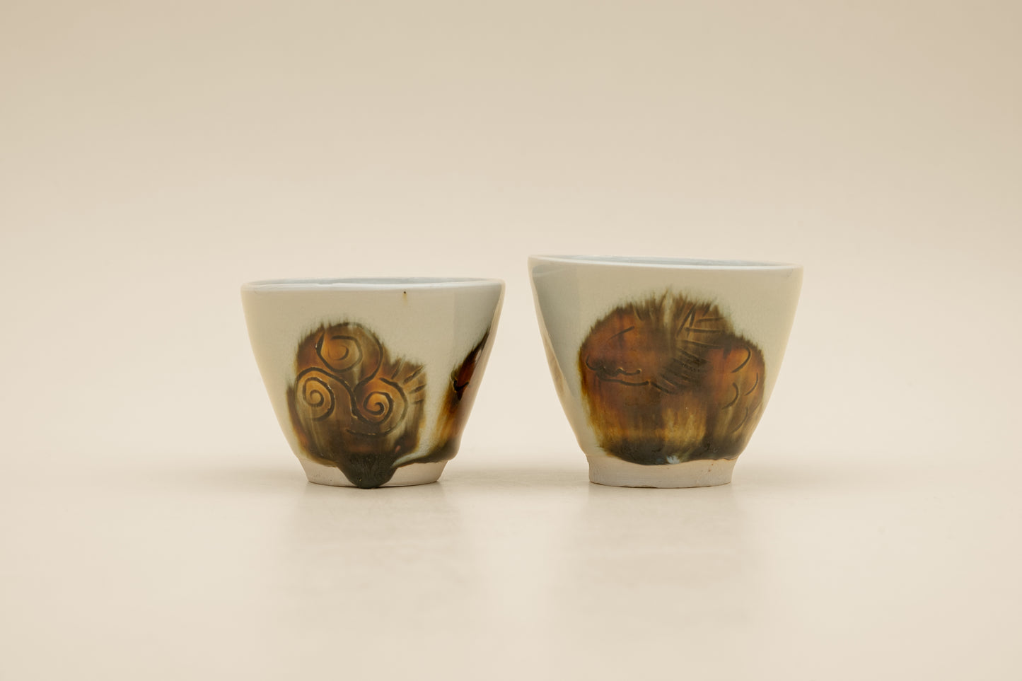 Tetsu-e Senkoku Sake Cups | Set of 2 | MIT-C019