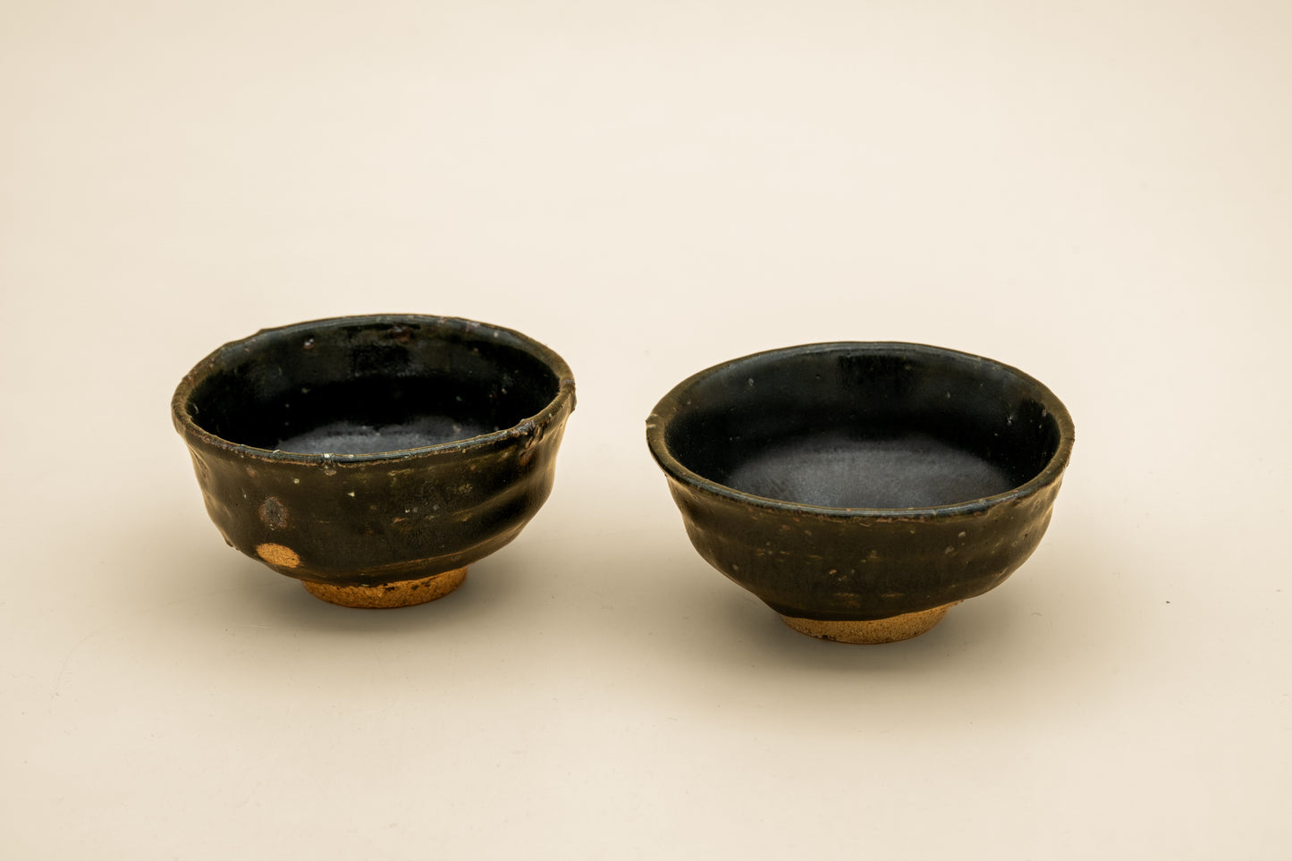 Black Glaze Sake Cups | Set of 2 | MIT-C021