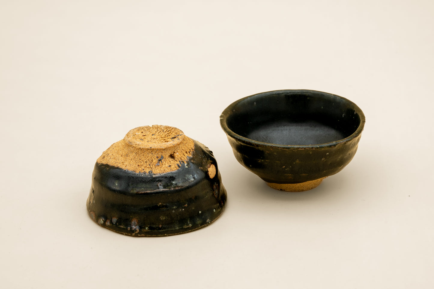 Black Glaze Sake Cups | Set of 2 | MIT-C021
