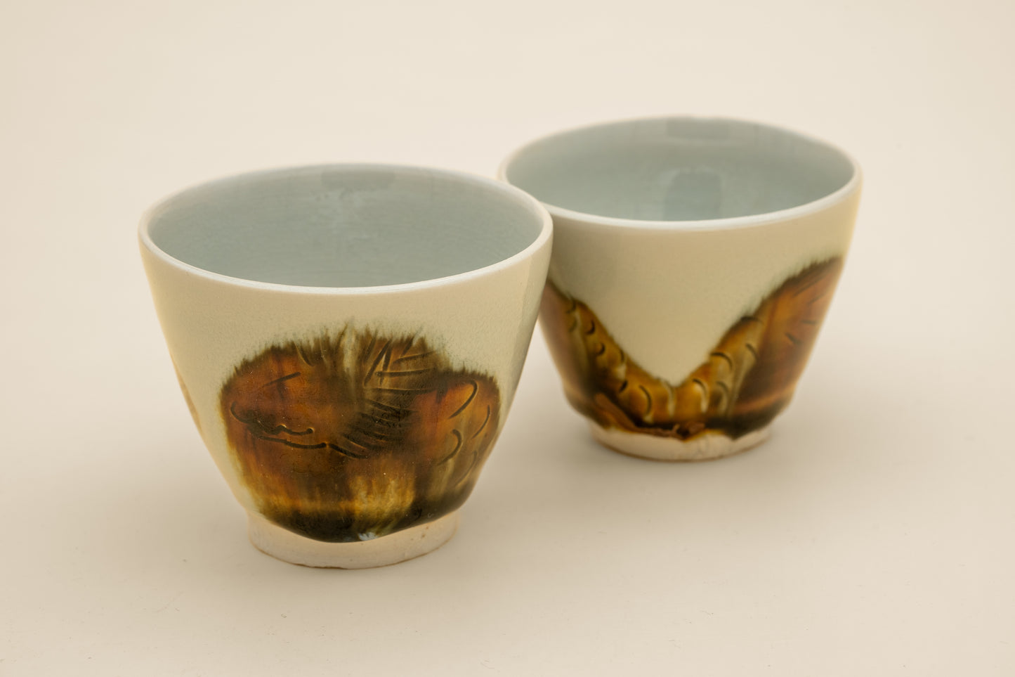 Tetsu-e Senkoku Sake Cups | Set of 2 | MIT-C019