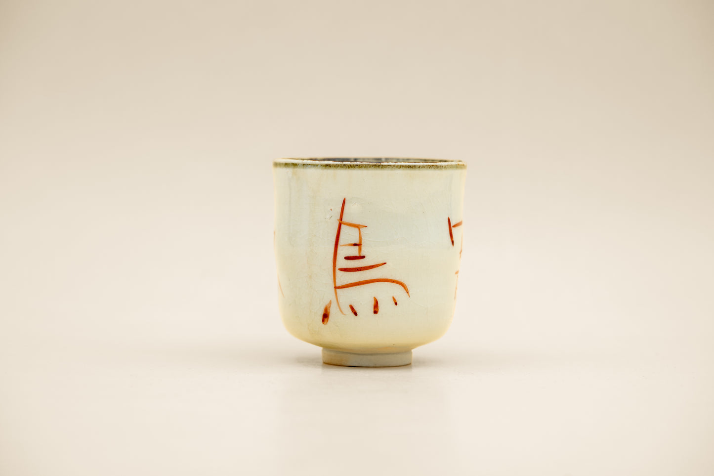 Tea Cup "Aka-e" 鳥歌花舞 | MIT-C015A