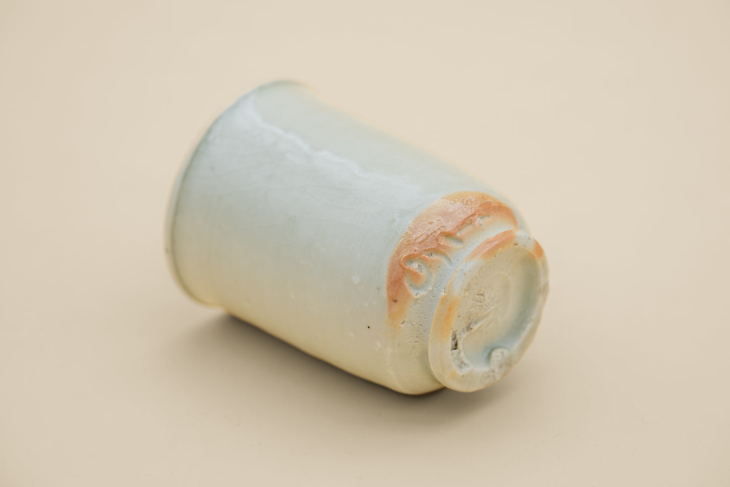 White Porcelain Column Cups | Set of 2 | MIT-C004