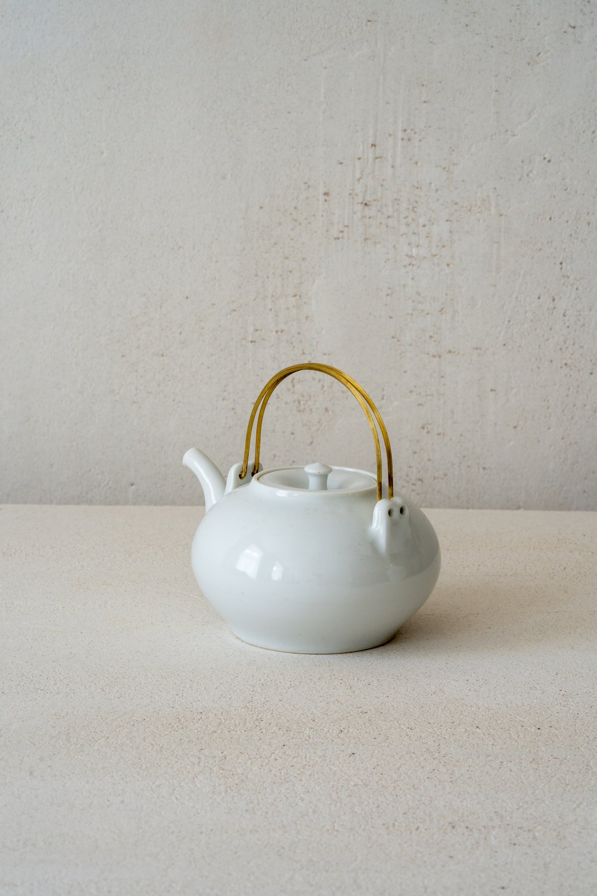 Porcelain Pot Brass Handle (S) | MUY-T001