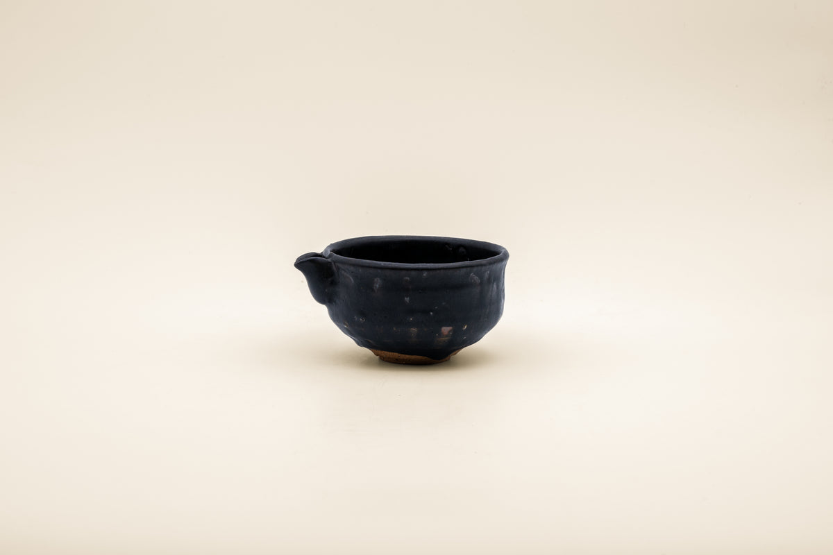 Black Glaze Katakuchi by Tasuku Mitsufuji