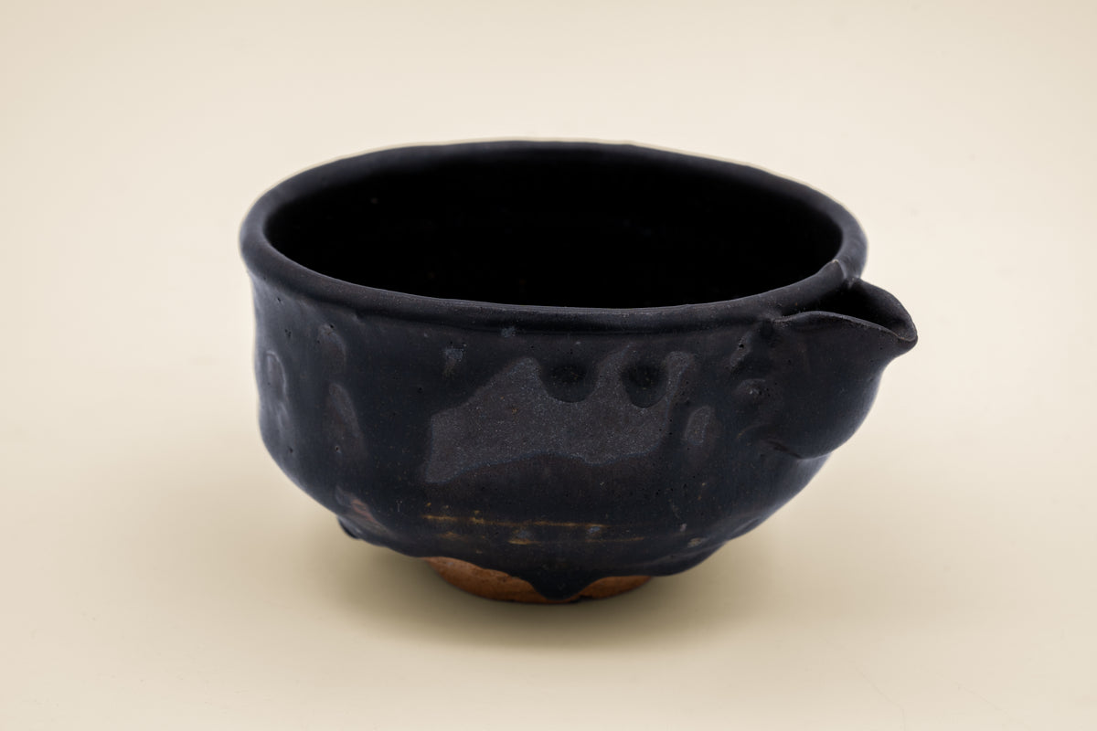 Black Glaze Katakuchi by Tasuku Mitsufuji