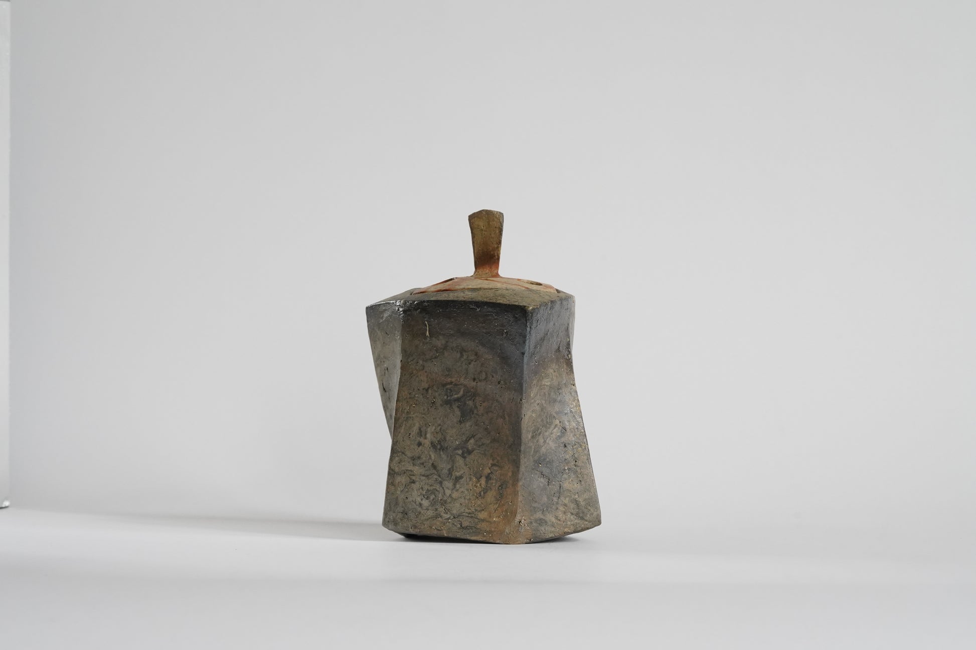 Bizen Incense Burner - "Shizen Nerikomi” by Hiroshi Toyofuku