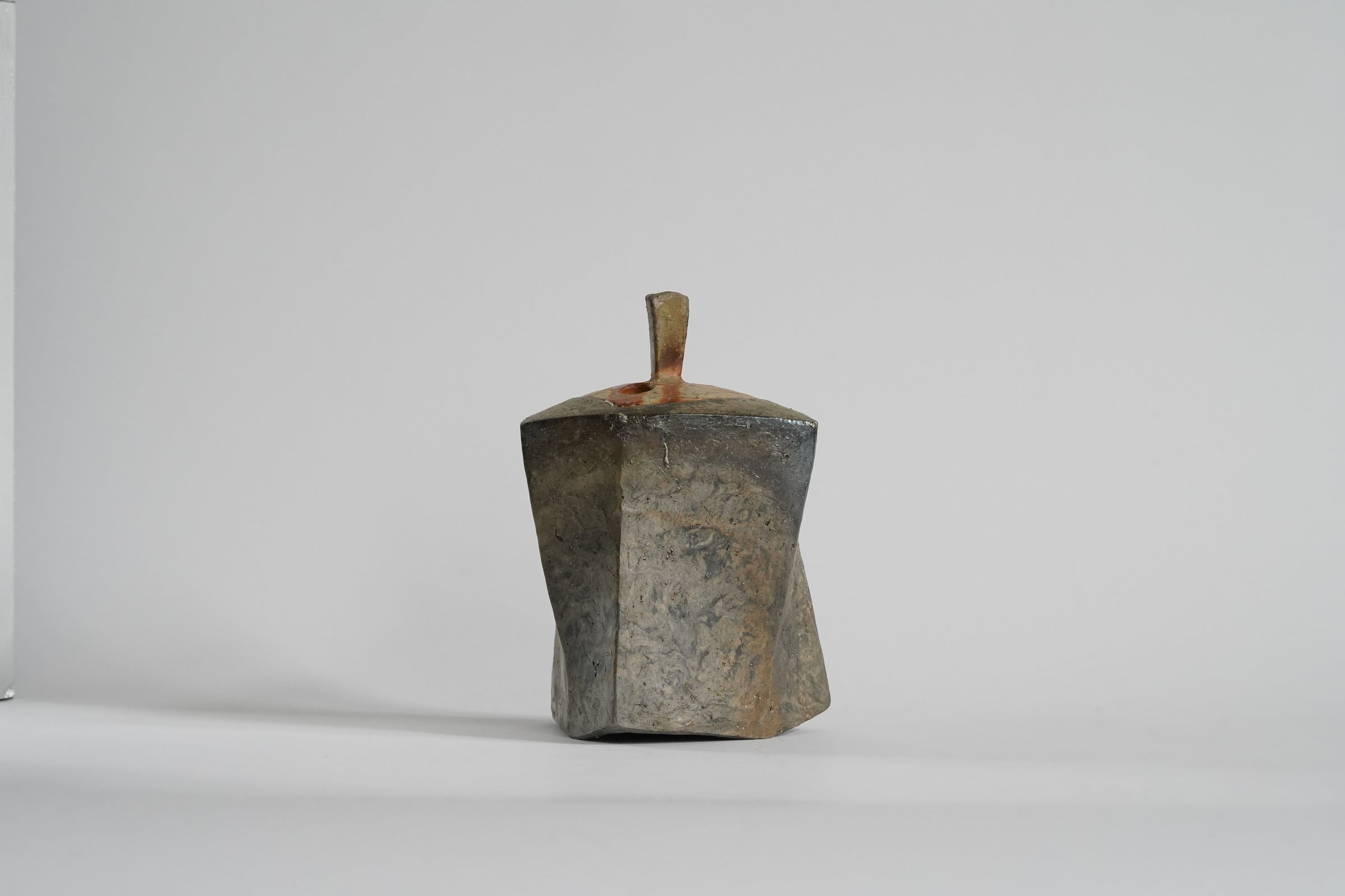 Bizen Incense Burner - "Shizen Nerikomi” by Hiroshi Toyofuku