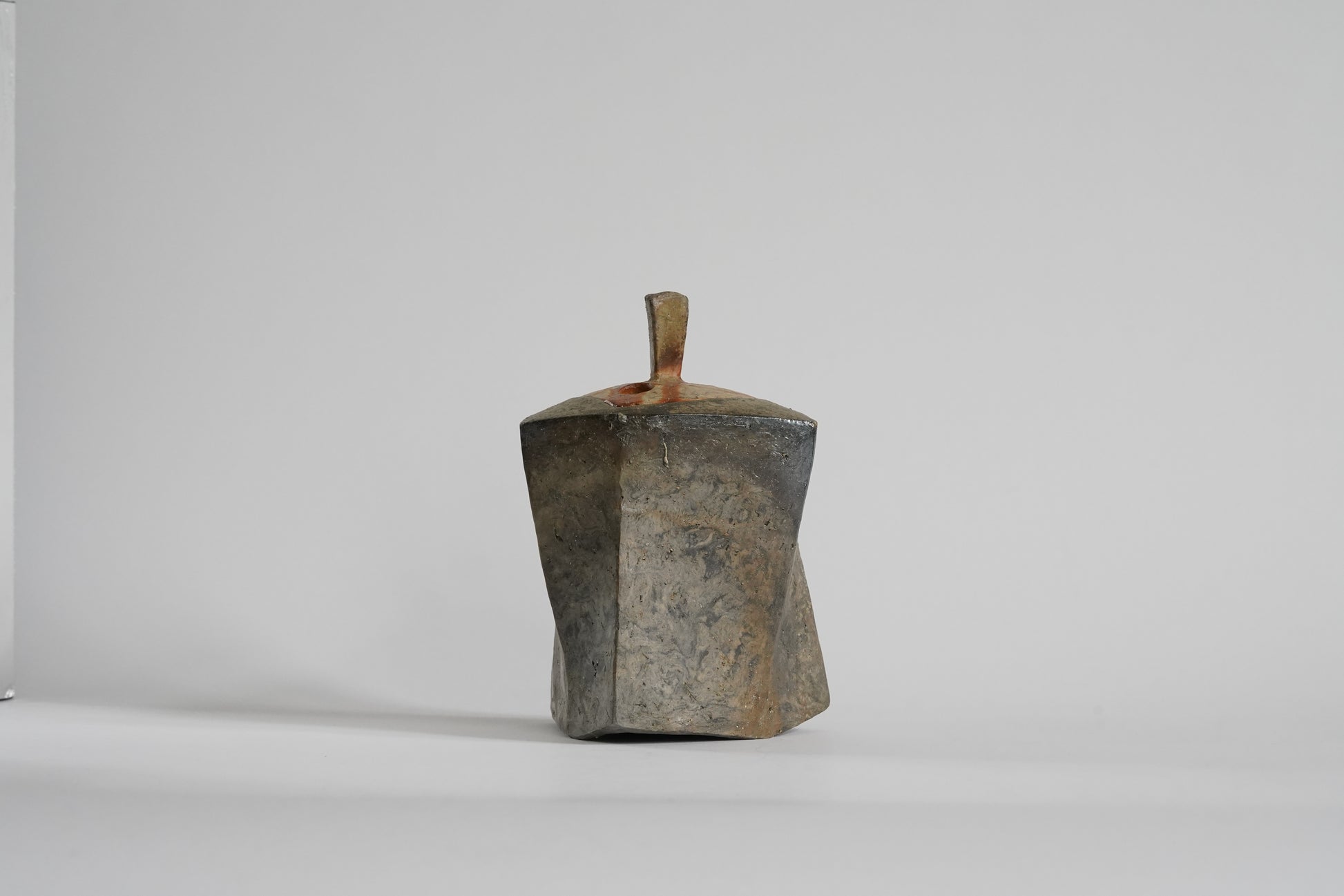 Bizen Incense Burner - "Shizen Nerikomi” by Hiroshi Toyofuku