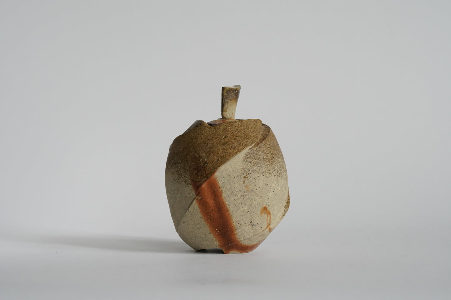 Bizen Incense Burner - "Shizen Nerikomi” by Hiroshi Toyofuku