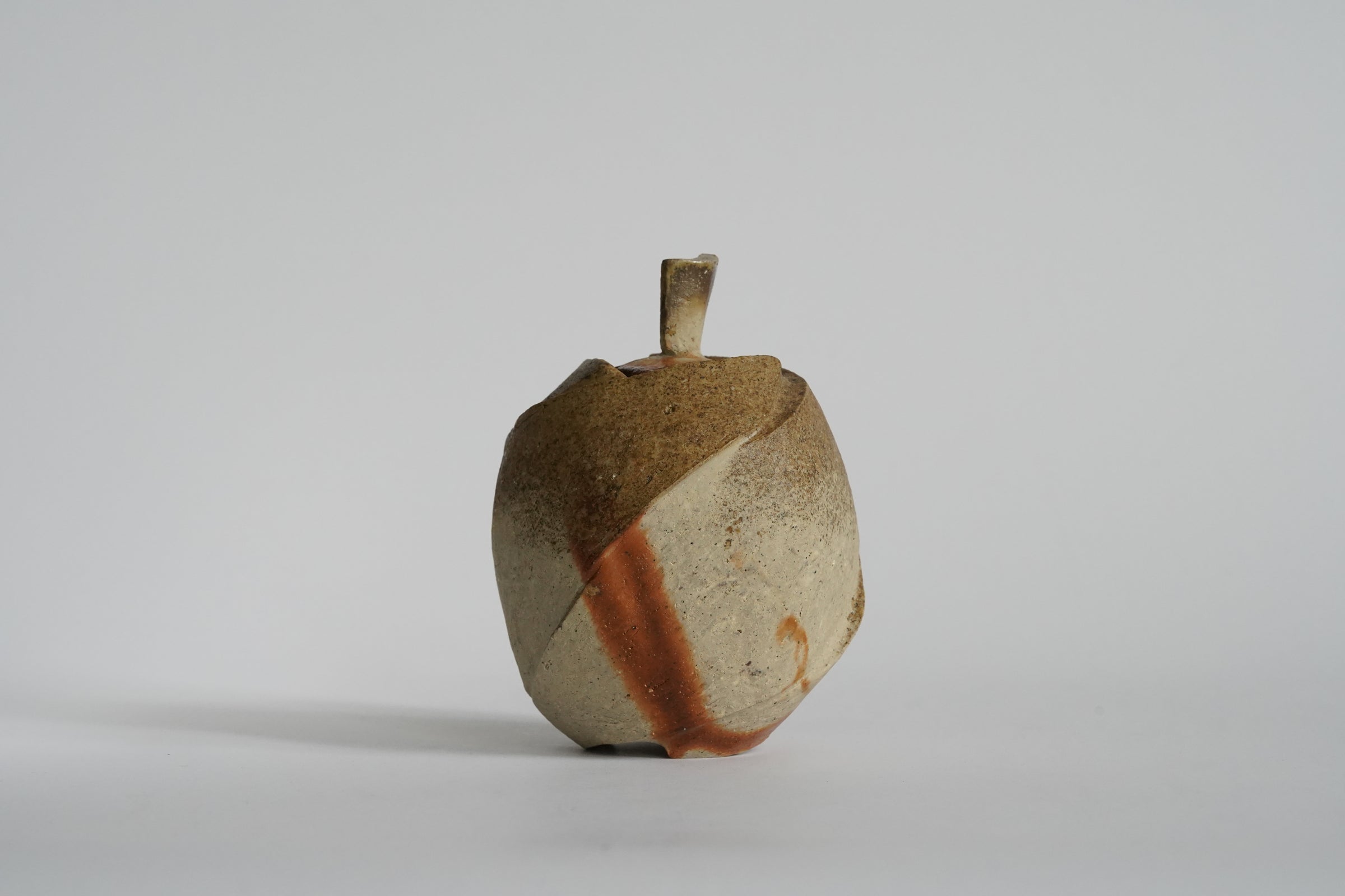 Bizen Incense Burner - "Shizen Nerikomi” by Hiroshi Toyofuku