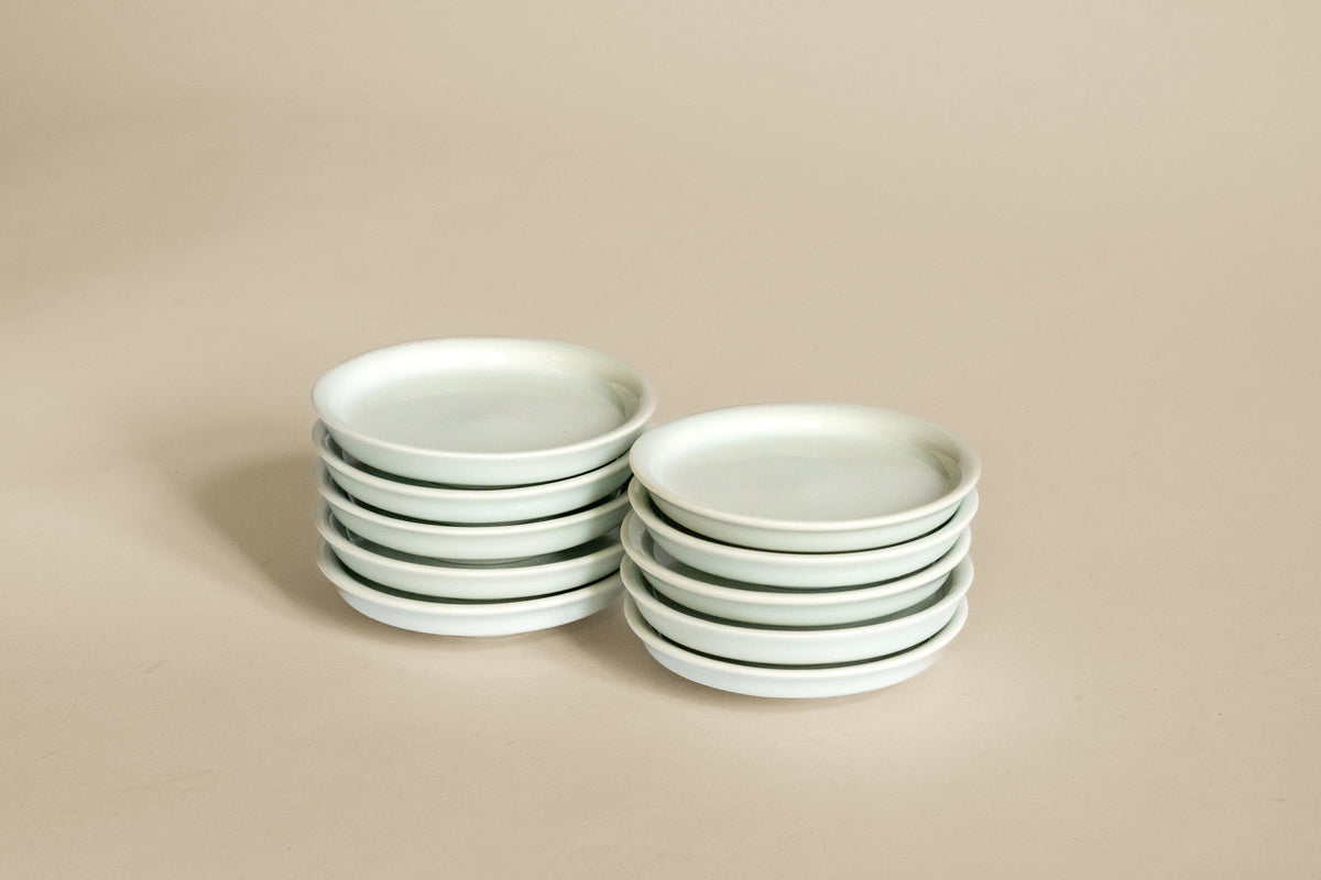 Porcelain Plates "Apple Glaze" 7.5 cm | Set of 4 by Madoka Kashiwagi