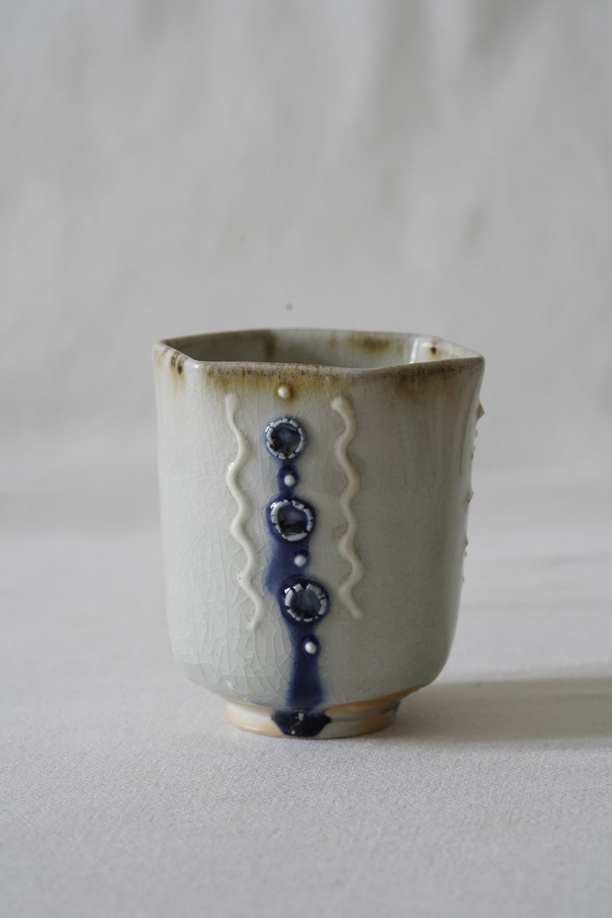 Tea Cup "Iro-e" - Hexagon by Tasuku Mitsufuji