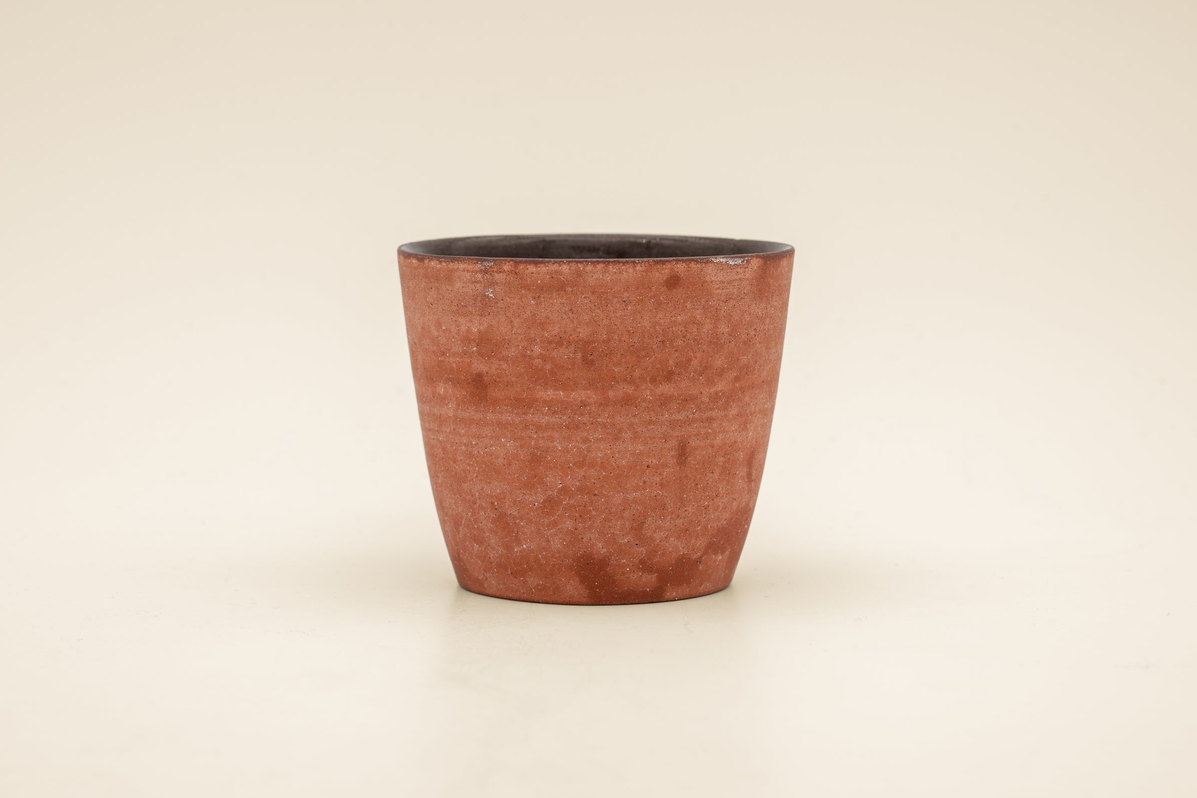 Red Clay Cup by Kenji Omori