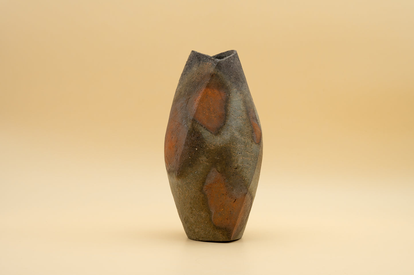 Bizen Flower Vase - "Shizen Nerikomi” | TOH-V005