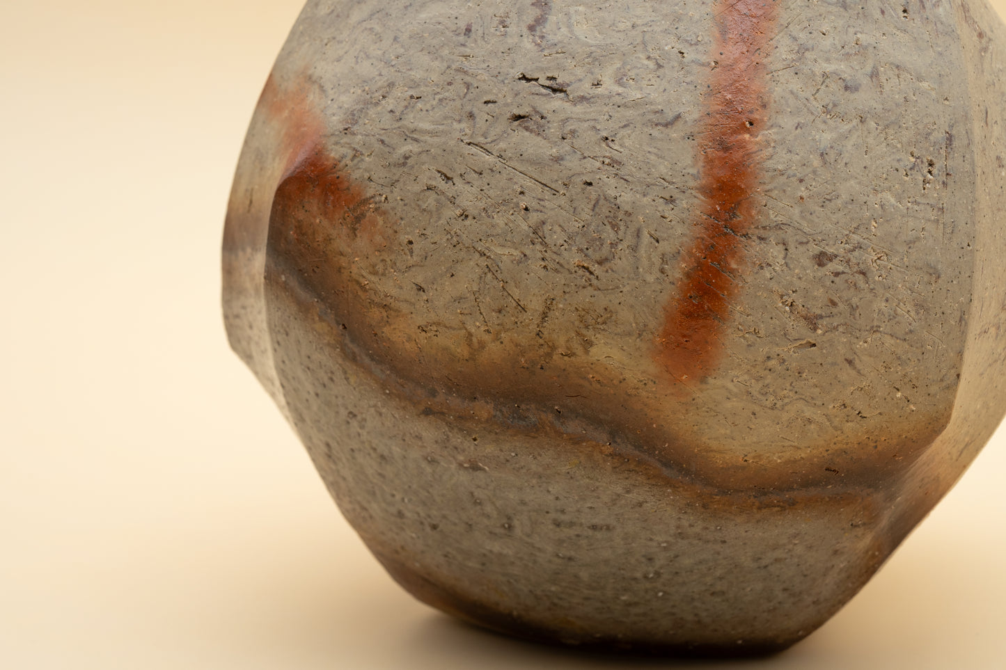 Bizen Flower Vase - "Shizen Nerikomi" | TOH-V003