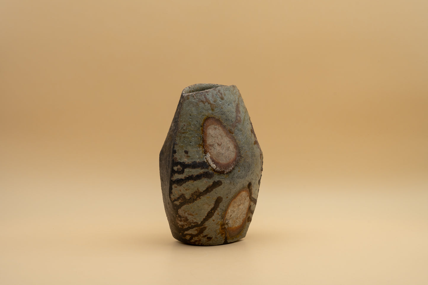 Bizen Flower Vase - "Shizen Nerikomi” | TOH-V006