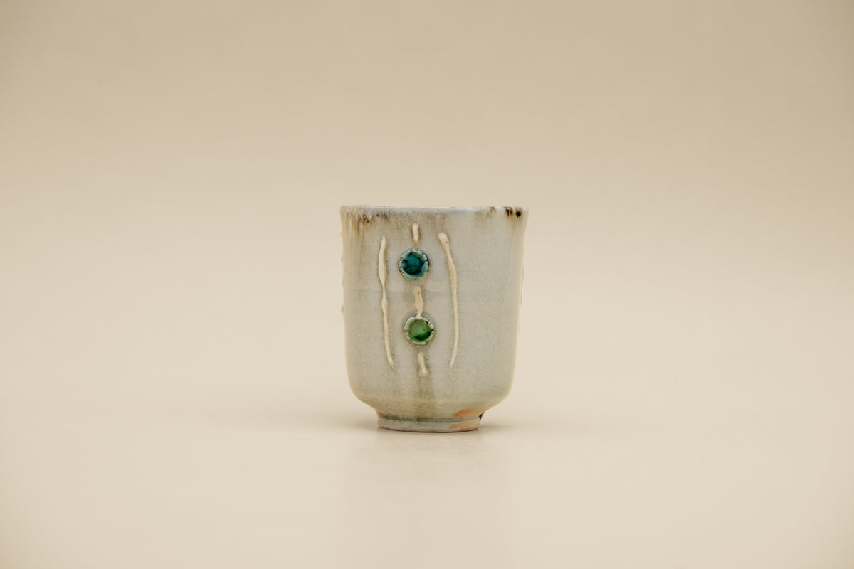 Tea Cup "Iro-e" - Hexagon by Tasuku Mitsufuji