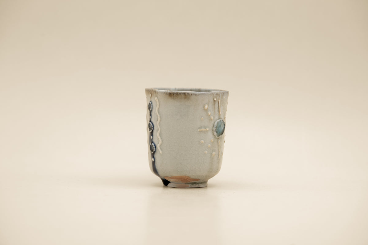 Tea Cup "Iro-e" - Hexagon by Tasuku Mitsufuji