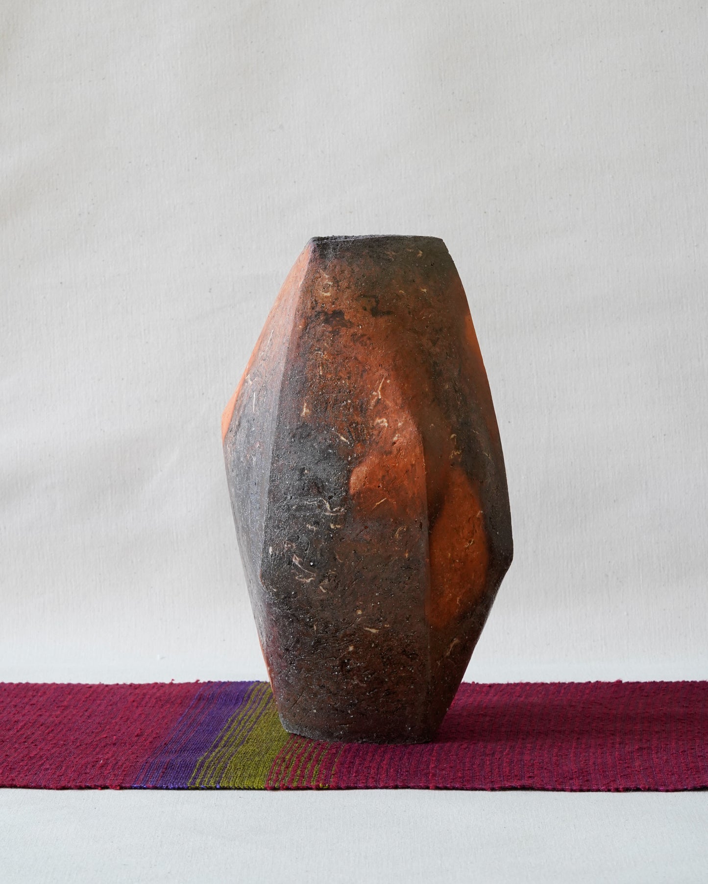 Bizen Flower Vase - "Shizen Nerikomi” | TOH-V007