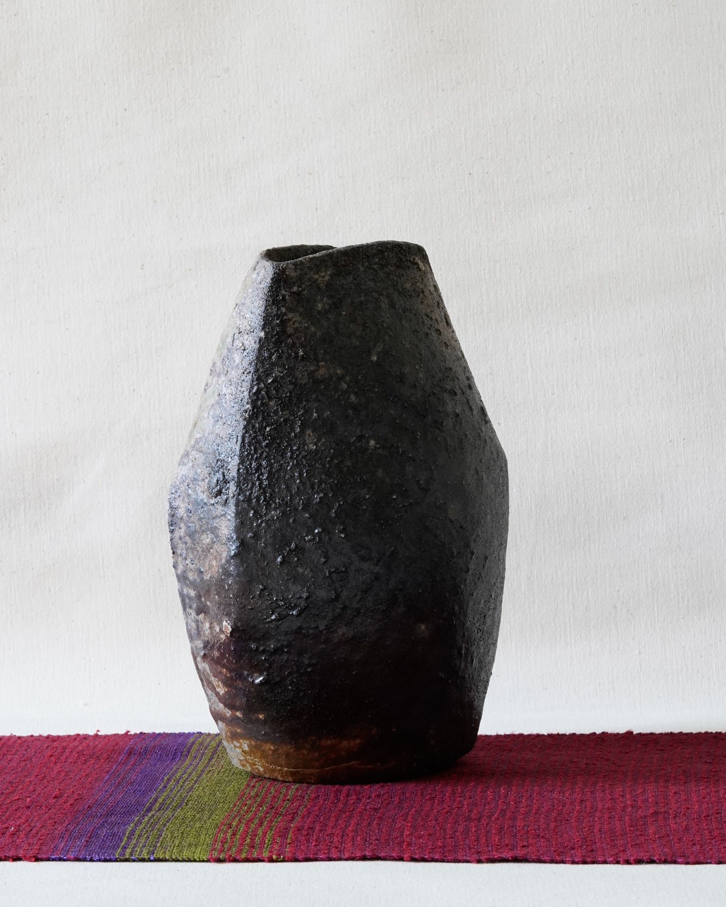 Bizen Flower Vase - "Shizen Nerikomi” | TOH-V006