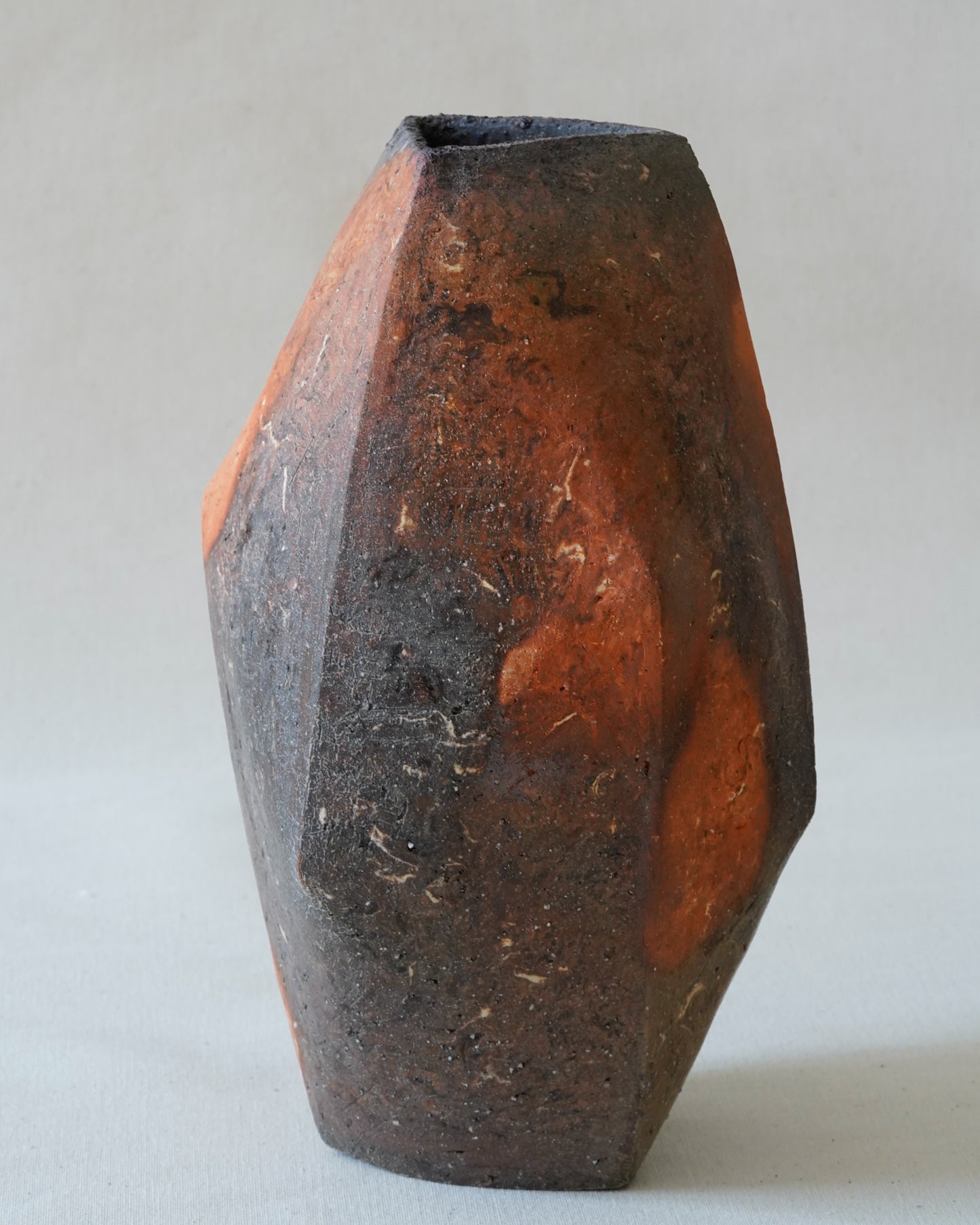 Bizen Flower Vase - "Shizen Nerikomi” | TOH-V007