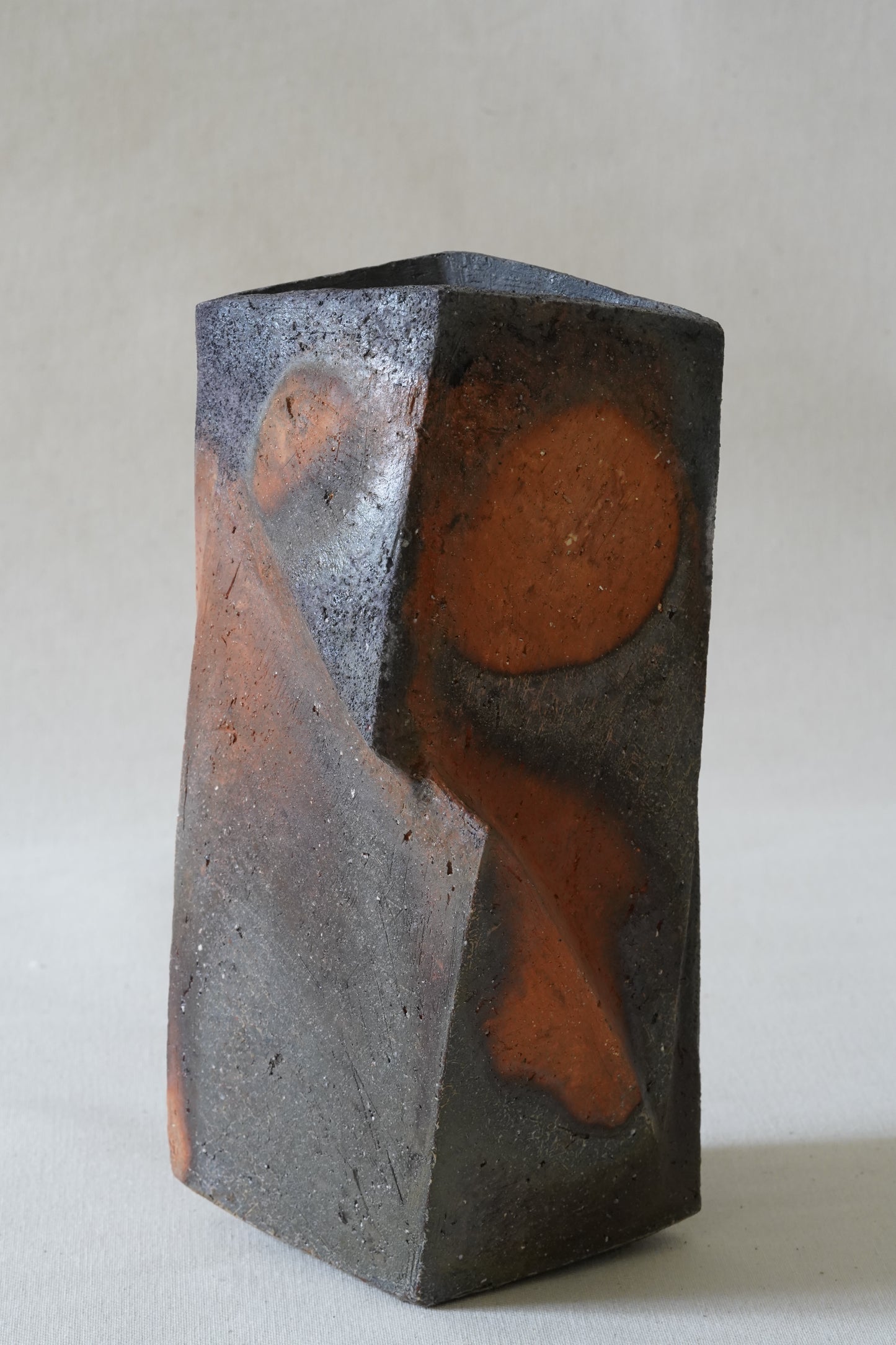 Bizen Flower Vase - "Shizen Nerikomi” | TOH-V004