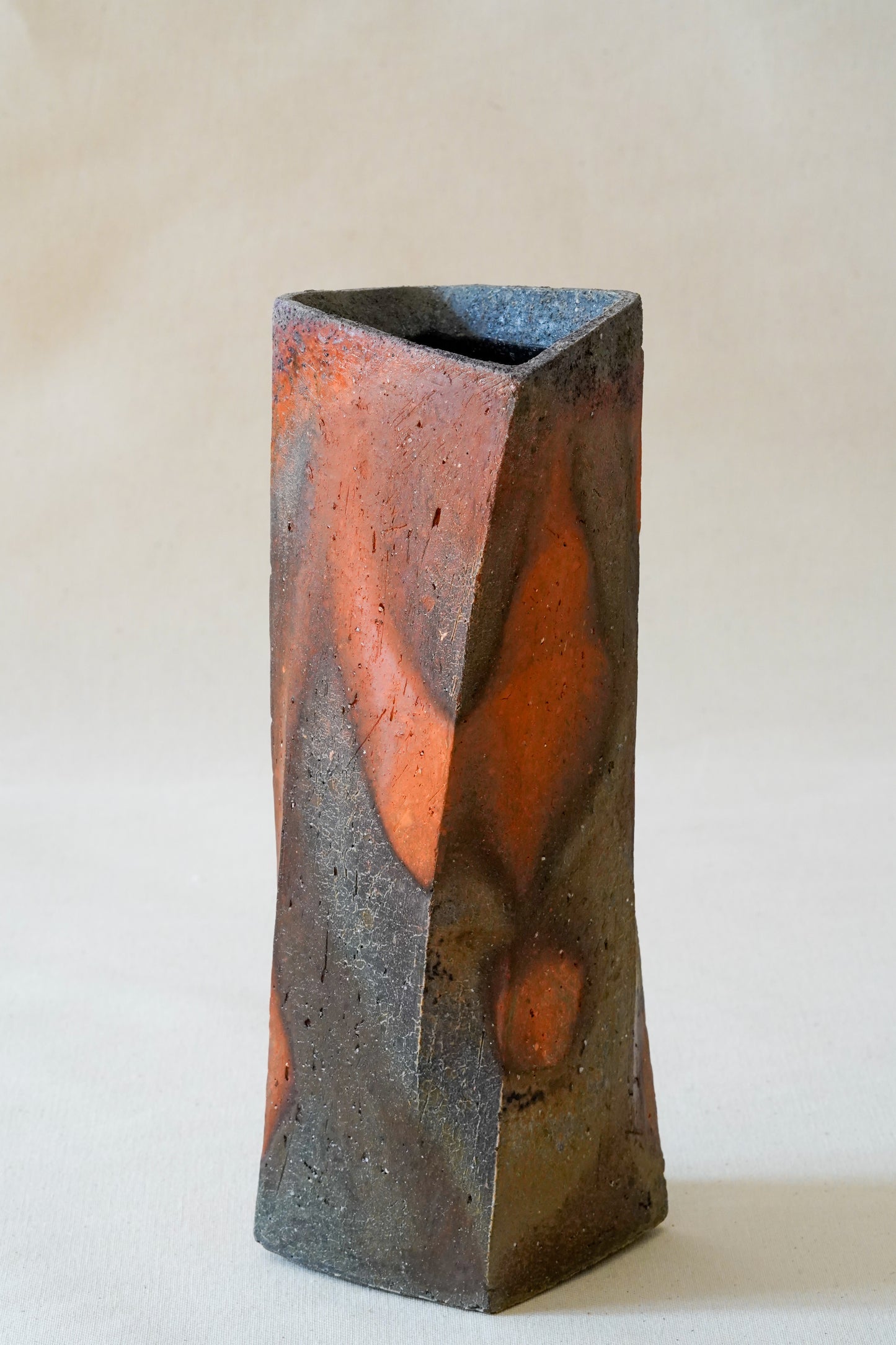 Bizen Flower Vase - "Shizen Nerikomi” | TOH-V002