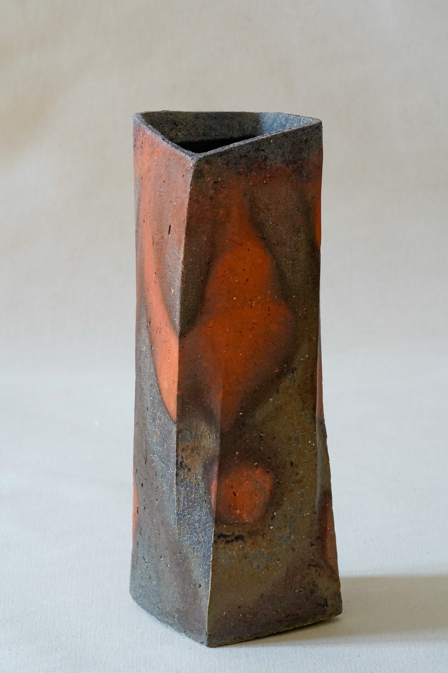 Bizen Flower Vase - "Shizen Nerikomi” | TOH-V002