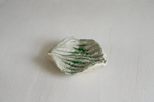 Ash Glaze "Shinogi" Plate | SUH-P009