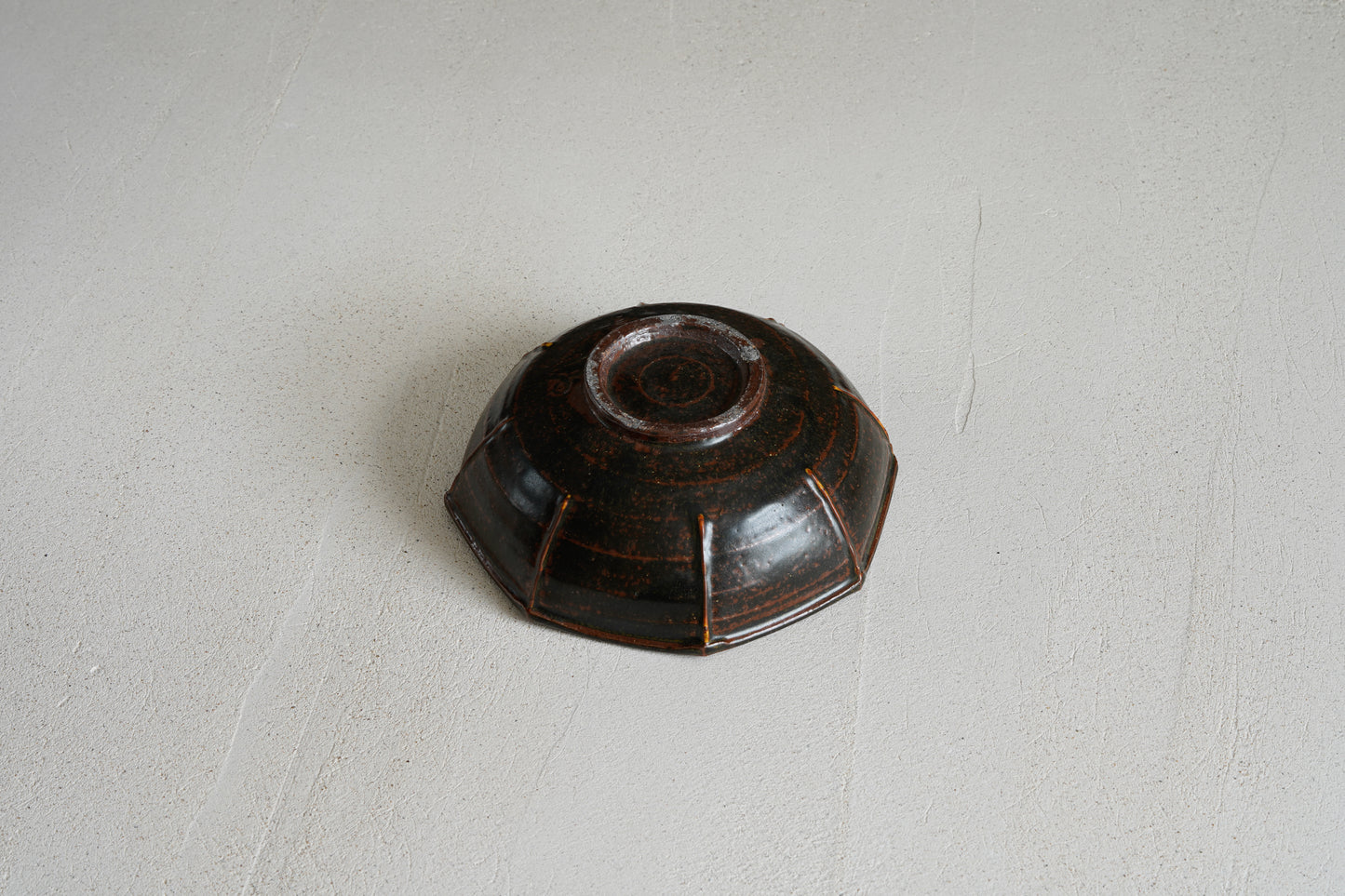 Black Glaze Octagon Bowl | MIT-P013