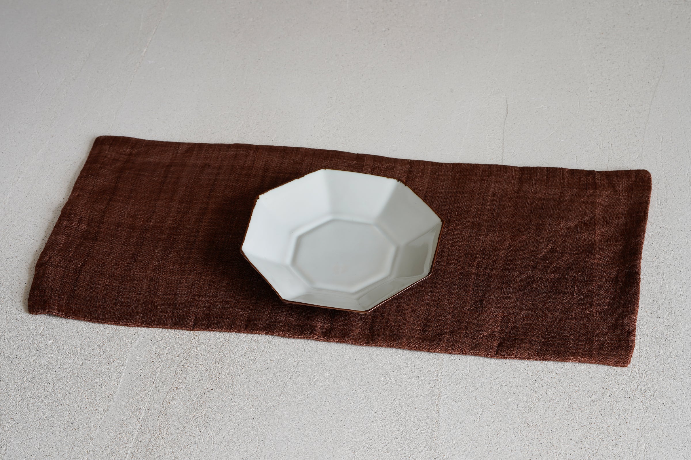 Porcelain Small Plate "Octagon" | WAK-P009