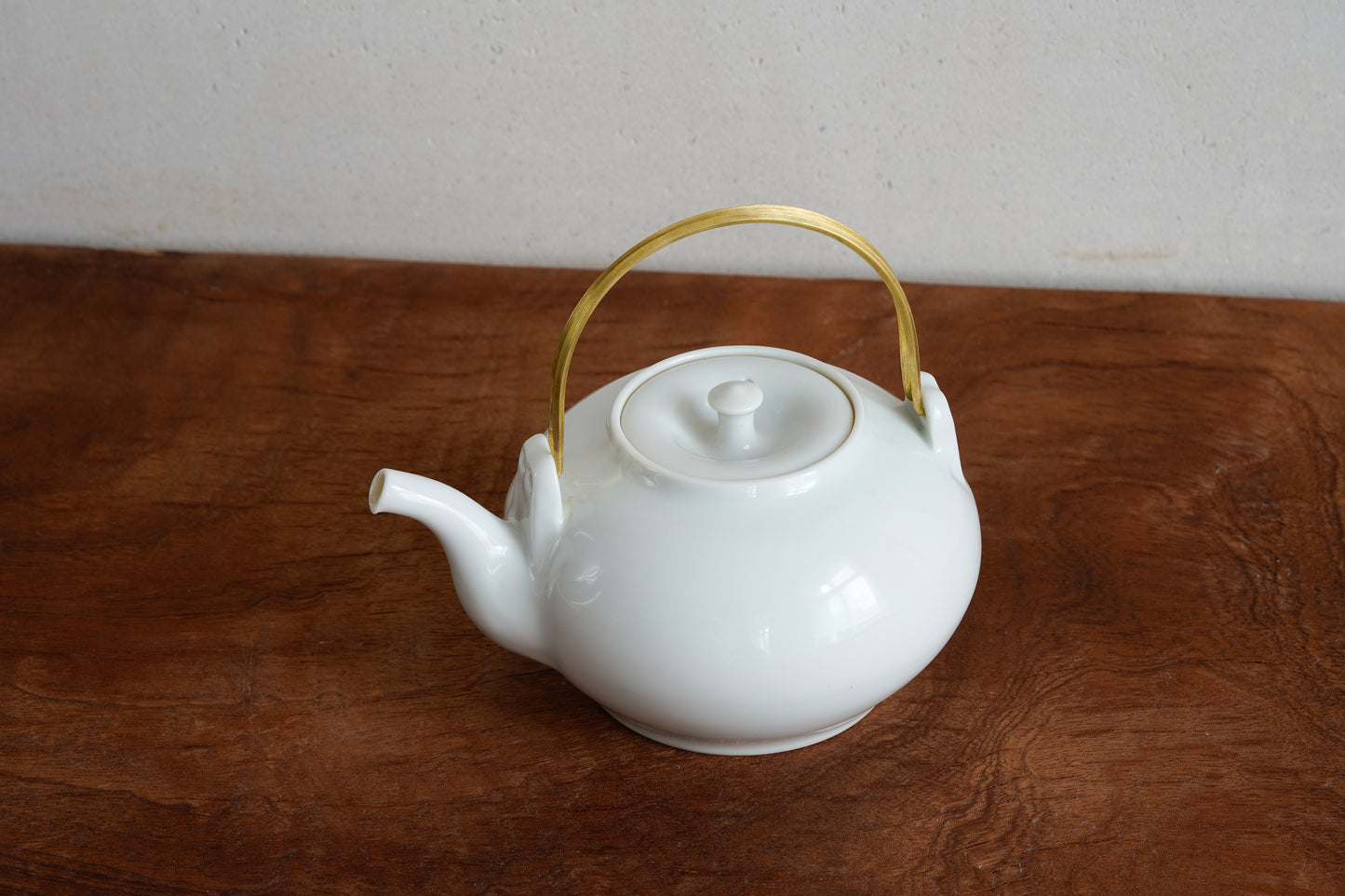 Porcelain Pot Brass Handle (S) | MUY-T001