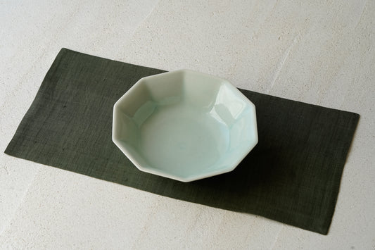 Celadon Decagonal Bowl 18 cm | MUY-P002
