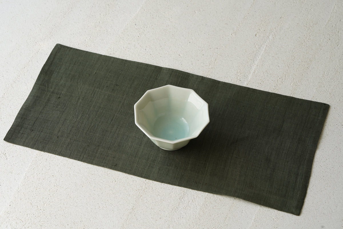 Celadon Decagonal Bowl | MUY-P001