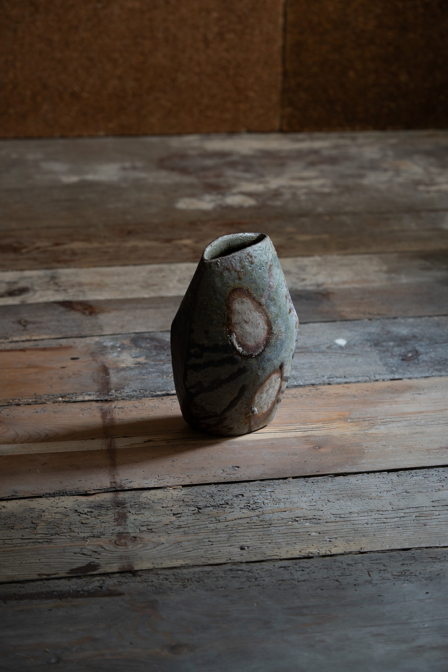 Bizen Flower Vase - "Shizen Nerikomi” | TOH-V006