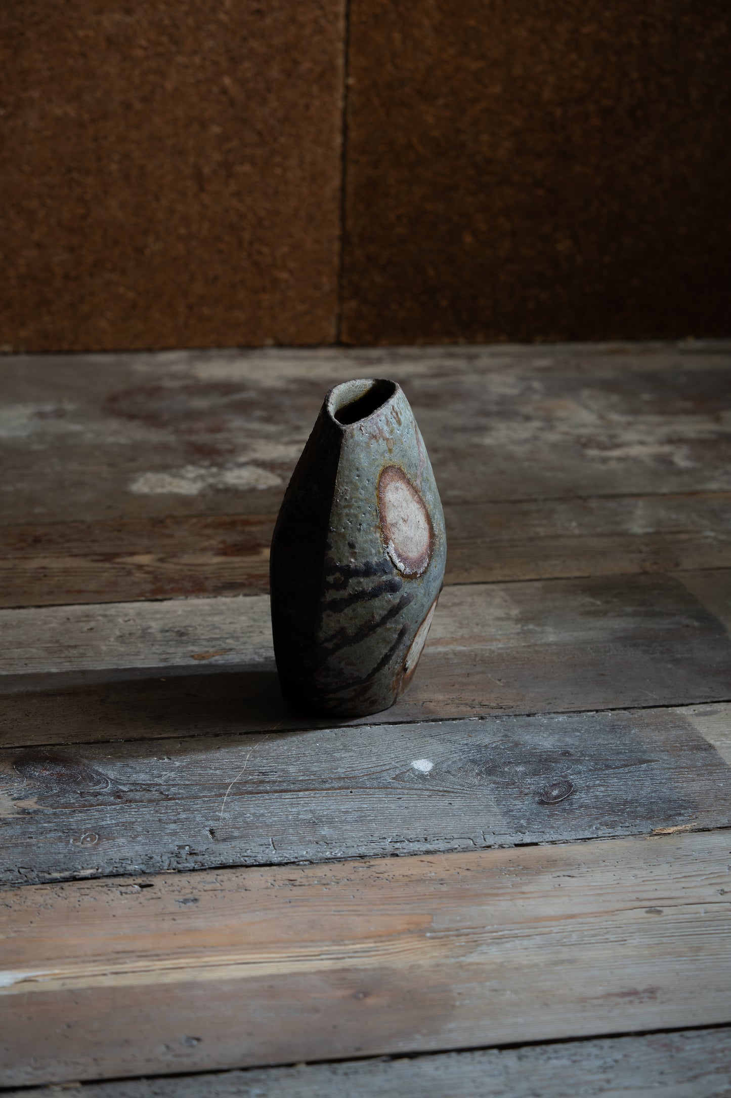 Bizen Flower Vase - "Shizen Nerikomi” | TOH-V006