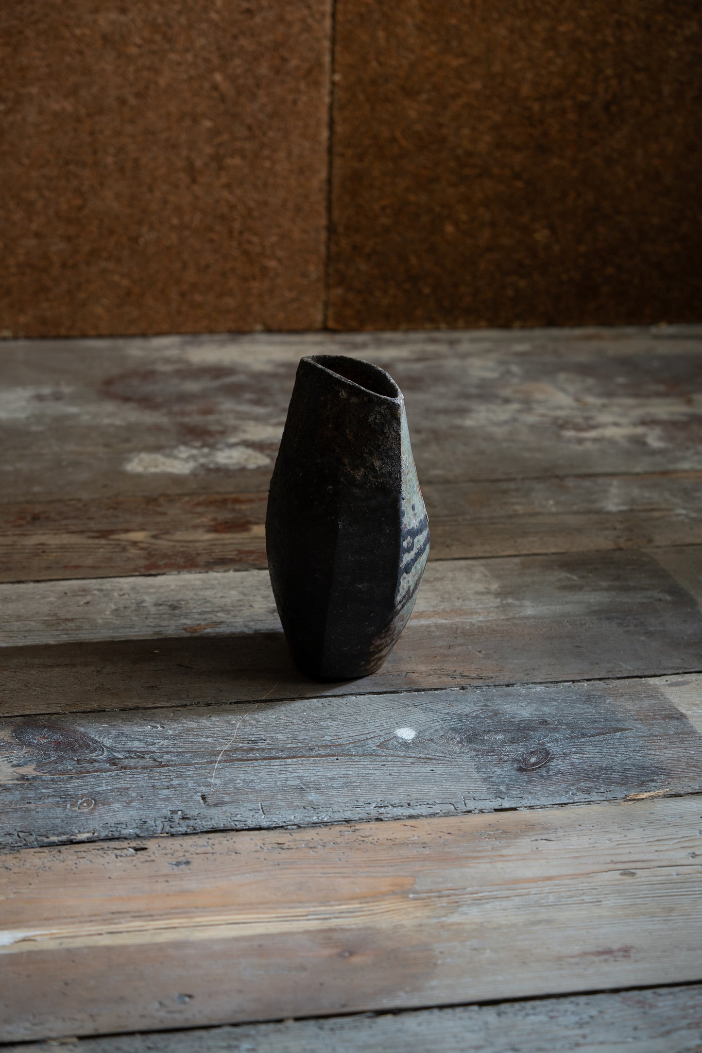 Bizen Flower Vase - "Shizen Nerikomi” | TOH-V006