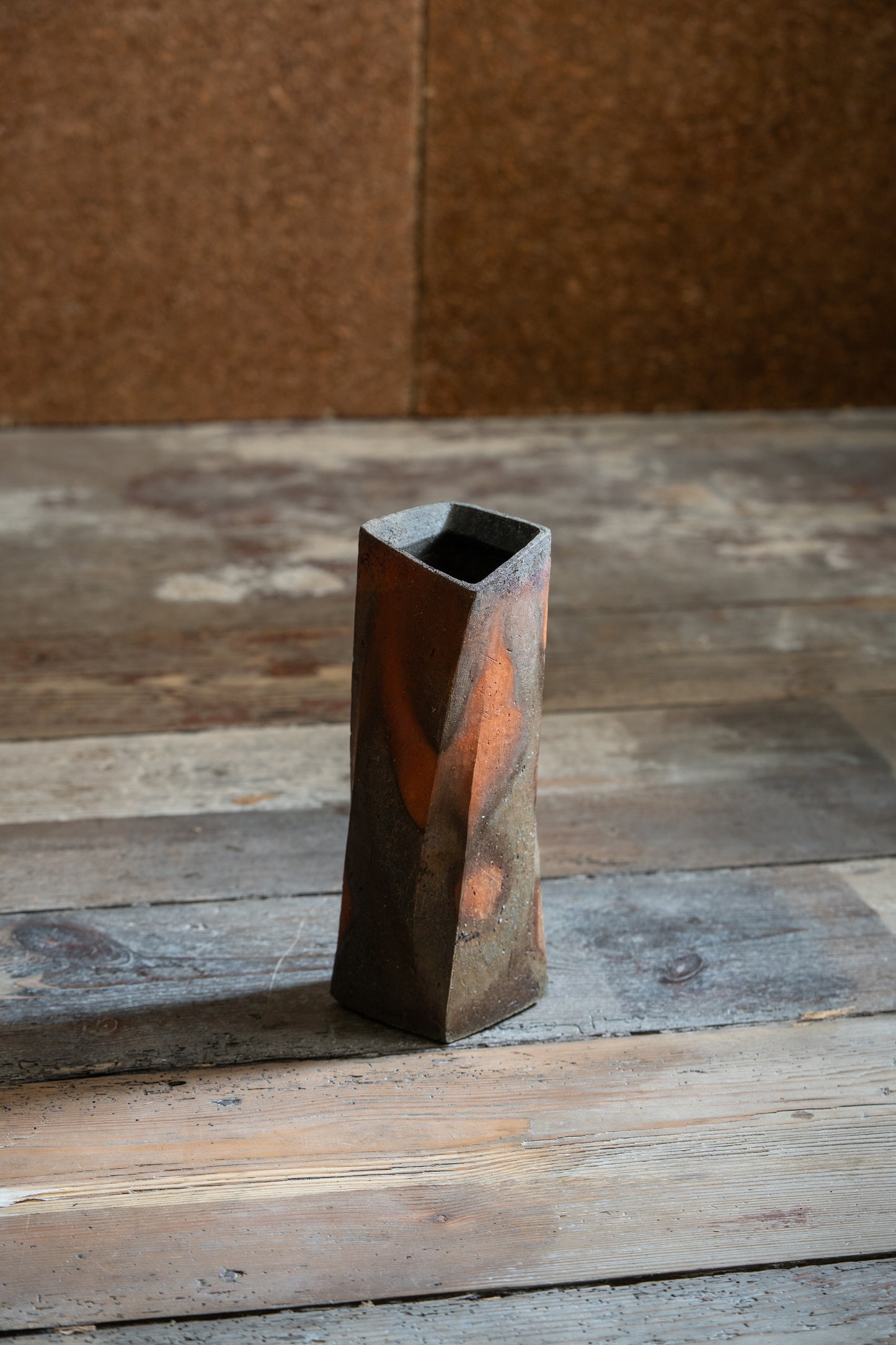 Bizen Flower Vase - "Shizen Nerikomi” | TOH-V002